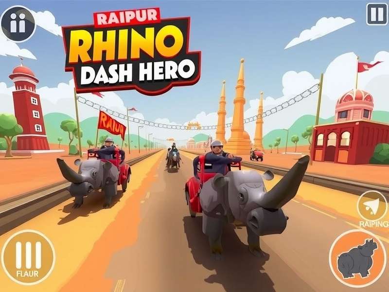 Raipur Rhino Dash Hero Raipur Landmarks