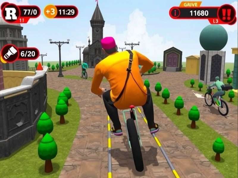 Raipur Rhino Dash Hero Official Game Cover